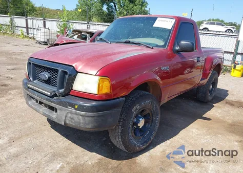 2004 Ford Ranger Xl/Xlt из США, поврежденный, VIN 1FTYR10D84PA84325